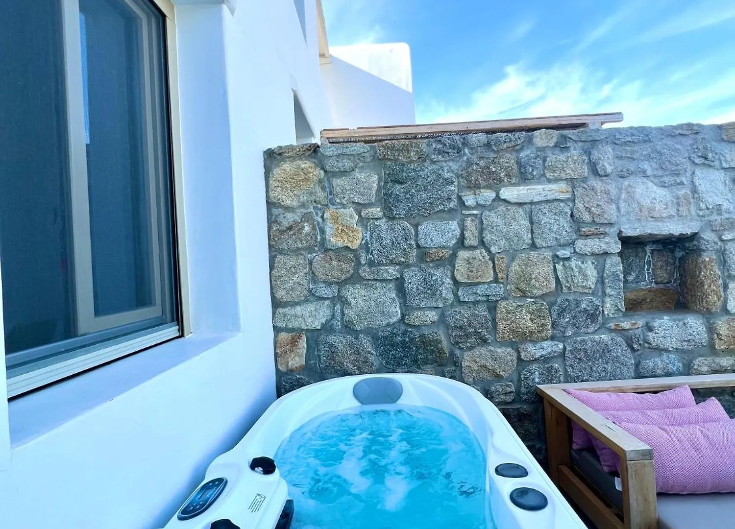 Konukevi Due Mari Mykonos Otel Agios Ioannis Diakoftis