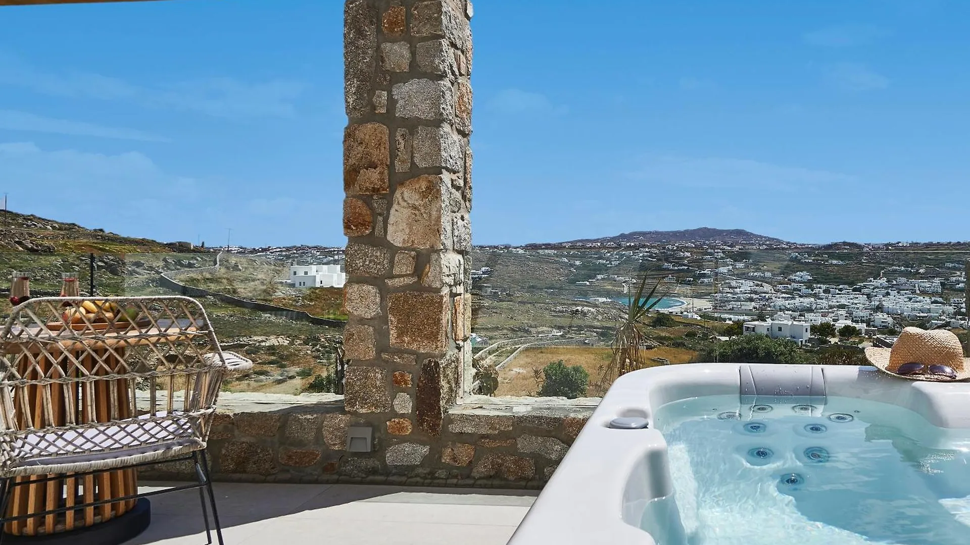 Due Mari Mykonos Otel Agios Ioannis Diakoftis Yunanistan