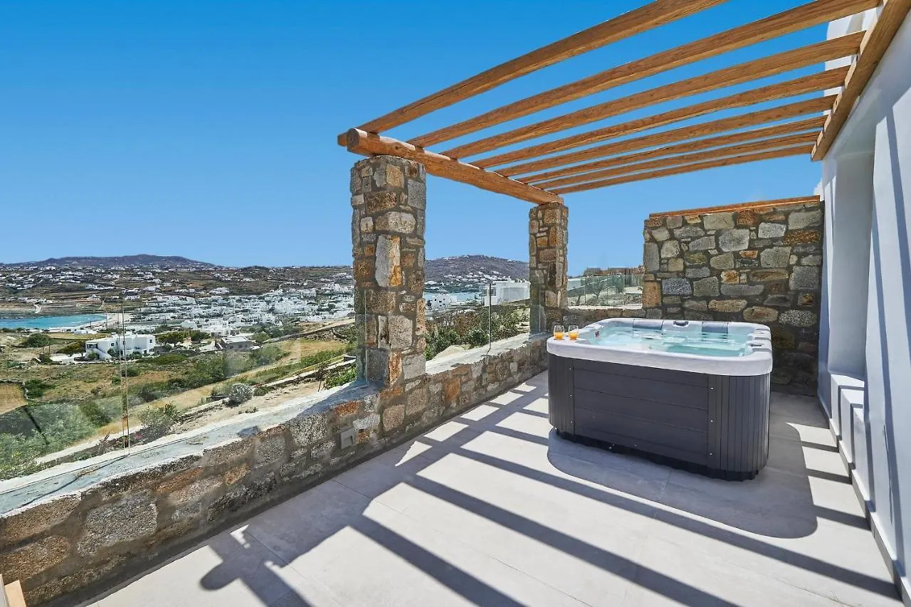 Hotel Due Mari Mykonos Agios Ioannis Diakoftis Pensjonat